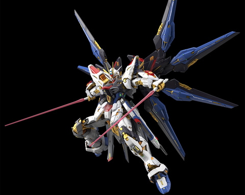 金属表現に力を入れた「MGEX ストライクフリーダムガンダム」が順次WEB