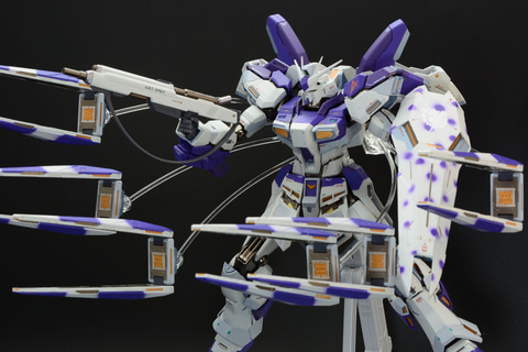 レビュー】「METAL BUILD Hi-νガンダム」レビュー フィンファンネルに