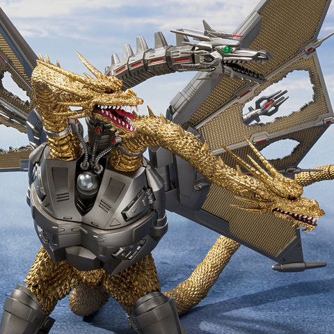 ゴジラ VS キングギドラ」より「S.H.MonsterArts メカキングギドラ