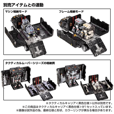 タクティカルムーバー機を支援する多目的戦闘車両「ダイアクロン