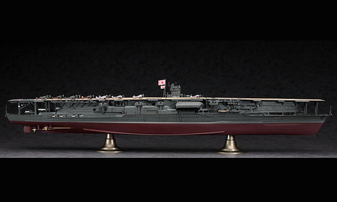 ハセガワ、1/350スケールプラモデル「日本海軍 航空母艦 赤城」再販分