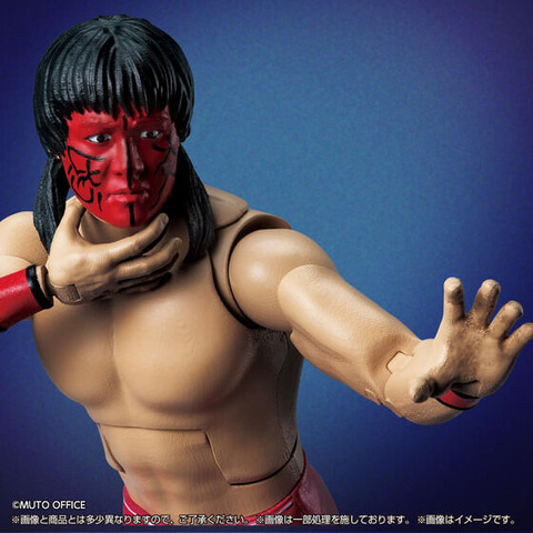 グレート・ムタ」時代の武藤敬司さんがアクションフィギュアに！ 「毒