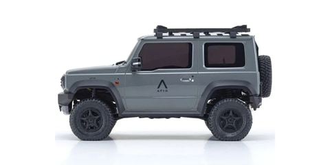 グレーカラーが渋い「ミニッツ4×4 APIO JIMNY TS4 ミディアムグレー