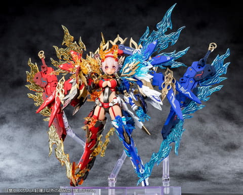 メガミデバイス」シリーズ「皇巫 スサノヲ 紅蓮」が本日発売 - HOBBY Watch