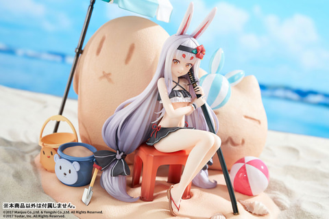 夏を満喫する島風を表現。フィギュア「アズールレーン 島風 小休憩の
