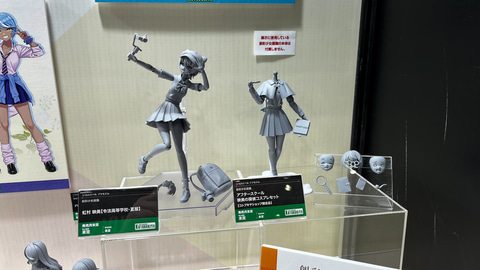 創彩少女庭園」より「薬師寺久遠【篝火真里亞・衣装】」の原型初展示