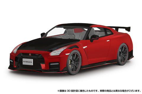 アオシマ「楽プラ スナップカー R35 NISSAN GT-R NISMO Special