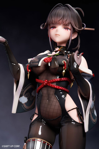勝利の女神：NIKKE」よりサクラがコスチューム「黒夜密行」の姿で