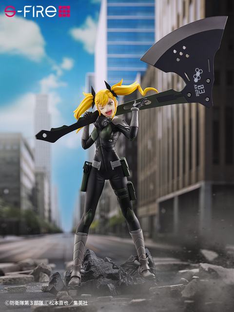 アニメ「怪獣8号」より「四ノ宮キコル」が「S-FIRE」でフィギュア化