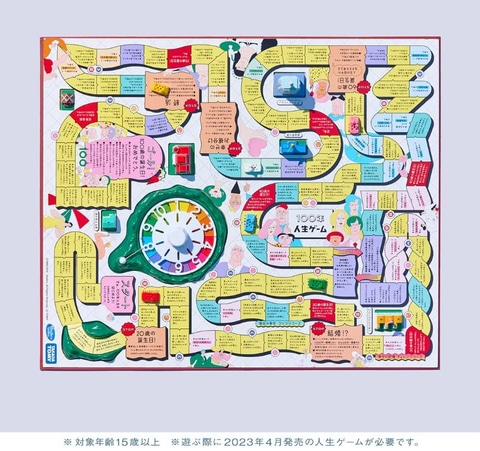 一番幸せになった人が勝ち！ 「100年人生ゲーム」が11月23日に発売