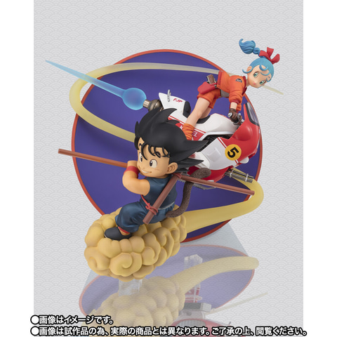 ドラゴンボール」より「フィギュアーツZERO 孫悟空＆ブルマ」が