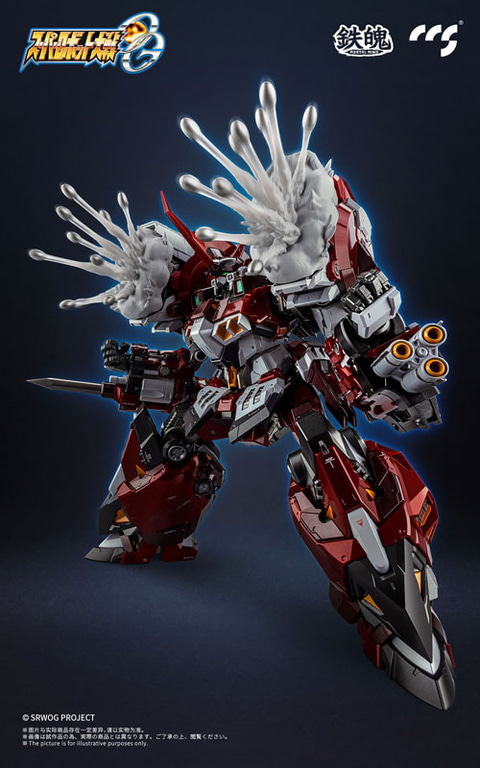 スパロボOG」アルトアイゼンの合金可動フィギュアがCCSTOYSの鉄魄