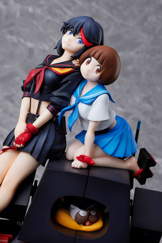 キルラキル」より纏流子＆満艦飾マコの1/7スケールフィギュアが登場