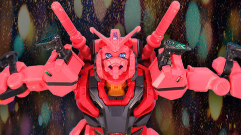 レビュー】「HG 1/144 赤いガンダム」レビュー【#ジークアクス】 α型