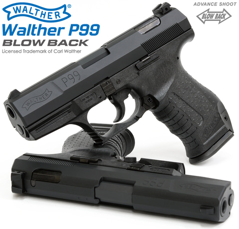 マルゼン、ガスブロ「ワルサーP99」再販！ ワルサーから図面