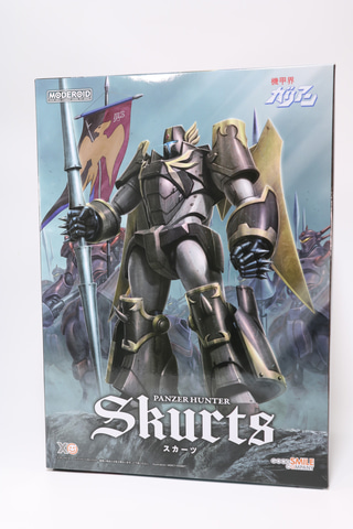 レビュー】「MODEROID スカーツ」レビュー【機甲界ガリアン】 劇中