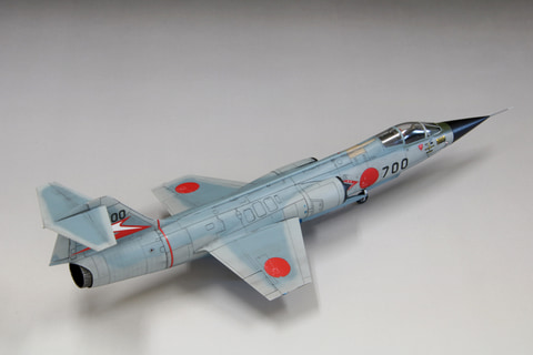 ファインモールド、プラモデル「航空自衛隊 F-104J 戦闘機 “戦競