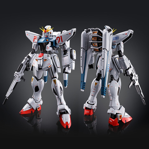 ガンプラ「MG 1/100 ガンダムF91 Ver.2.0[チタニウムフィニッシュ]」の