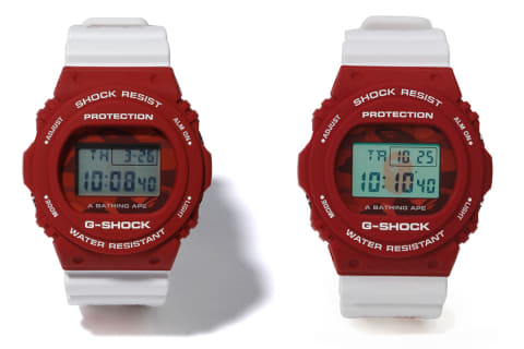 G-SHOCK「DW-5750」ベースのA BATHING APEコラボウォッチ - Impress Watch