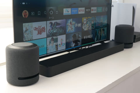 Amazonのサウンドバー「Fire TV Soundbar Plus」でテレビのサウンドを