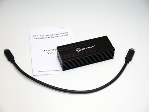 USB4接続10GbEアダプターが1.5万円、しかもコンパクト！ AliExpressで