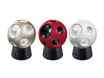 パナソニック、創風機「Q」の越前漆モデルを100台限定で発売～首振り