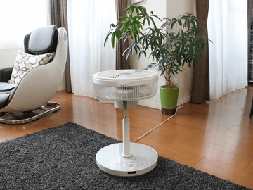 家電製品ミニレビュー】部屋の中でそよ風が吹く～三菱の高級扇風機
