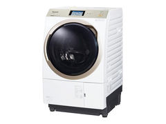 パナソニック、乾燥フィルターのホコリが取りやすくなったドラム式洗濯