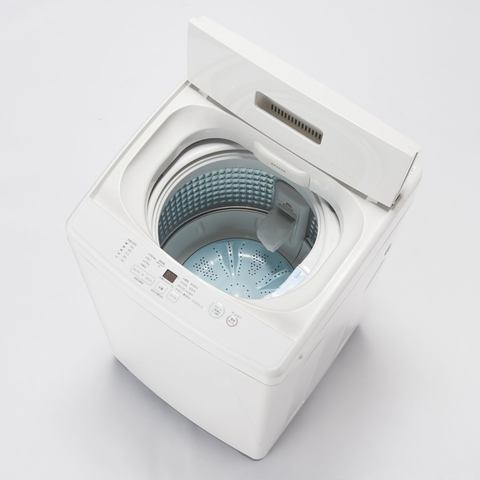 無印良品、部屋干し時間を短縮する「風乾燥」機能を搭載した全自動洗濯