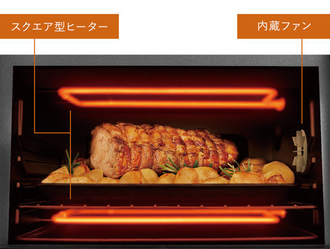 デロンギ、直径22cmの耐熱両手鍋も入れられるコンパクトな