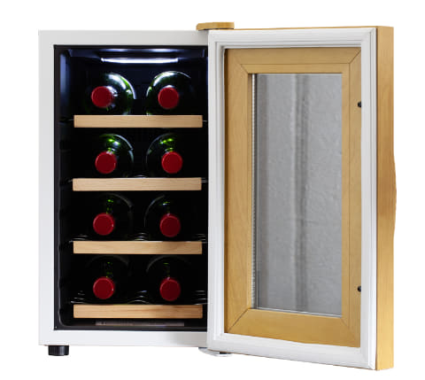 デバイスタイル、8本収納できるコンパクトなワインセラー - 家電 Watch