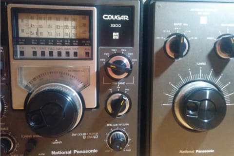 思い出家電】ナショナルのBCLラジオ クーガー2200(RF-2200＋RD-9810