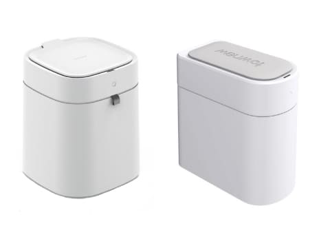 全自動スマートゴミ箱。ワンタッチで密閉、ゴミ袋の自動セットも