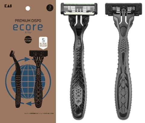 貝印、環境に配慮した最高スペック使い捨てカミソリ - 家電 Watch