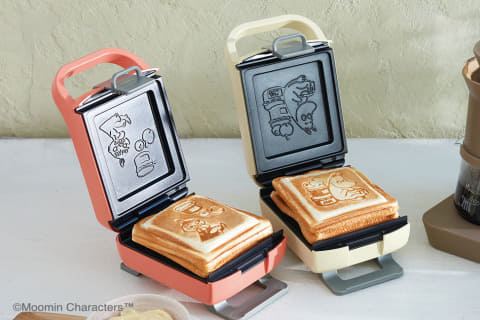 ムーミンの焼き目がつくホットサンドメーカー。レコルト - 家電 Watch