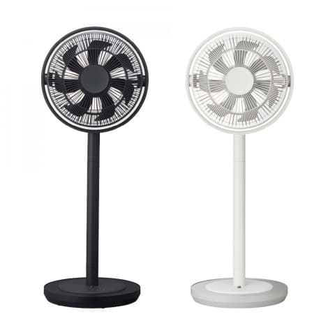 ドウシシャ、扇風機カモメファンをコードレスで使えるバッテリー