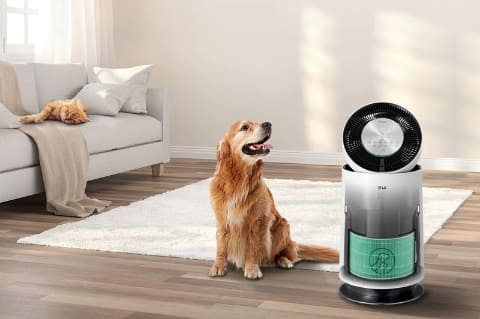 LG、ペット向けの空気清浄機。抜け毛も強力に集める - 家電 Watch