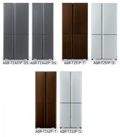 アクア、冷凍室たっぷりの薄型冷蔵庫TZ 深澤直人デザイン - 家電 Watch