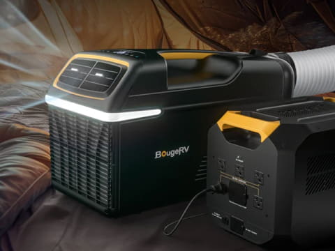 工事不要のポータブルエアコン。パナ製コンプレッサーで強力冷却