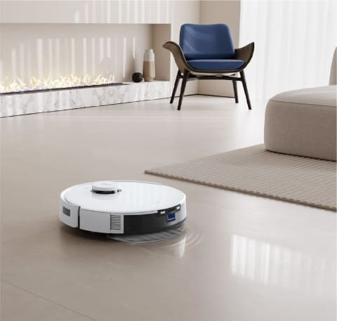 エコバックス、ゴミ自動収集で7万円切る水拭き対応ロボット掃除機