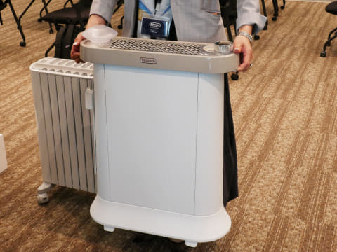 無風で部屋暖める デロンギのオイルレスヒーター - 家電 Watch