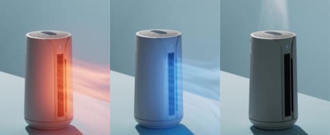 ブルーエアの空気清浄機 ヒーターとファンで年中使える - 家電 Watch