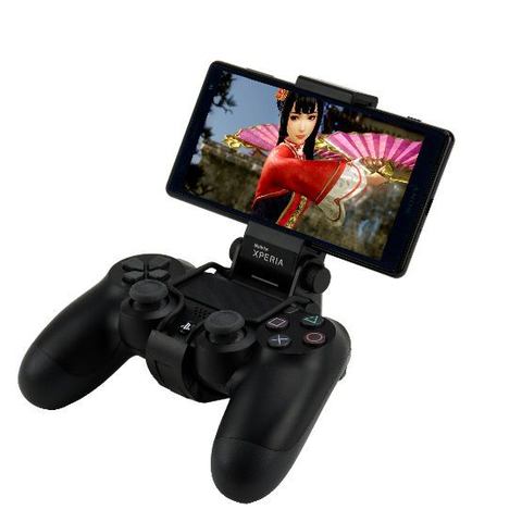 Xperia XZ2」対応のPS4コントローラーマウント - ケータイ Watch