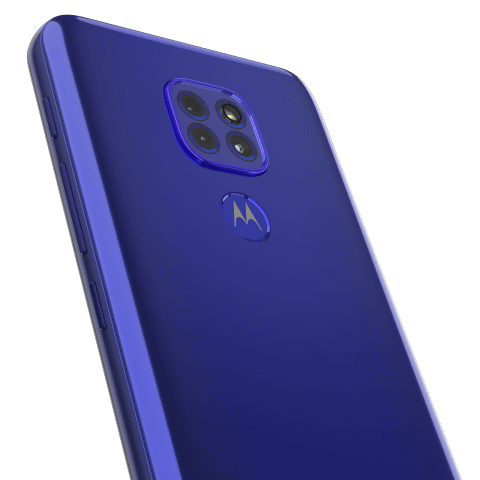 モトローラ、「moto g9 play」を10月30日発売、3眼カメラと5000mAhの