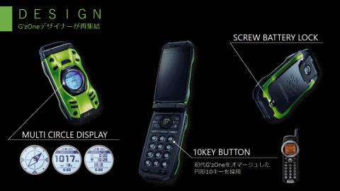 auから「G'zOne TYPE-XX」10日に発売、20周年記念モデル - ケータイ Watch