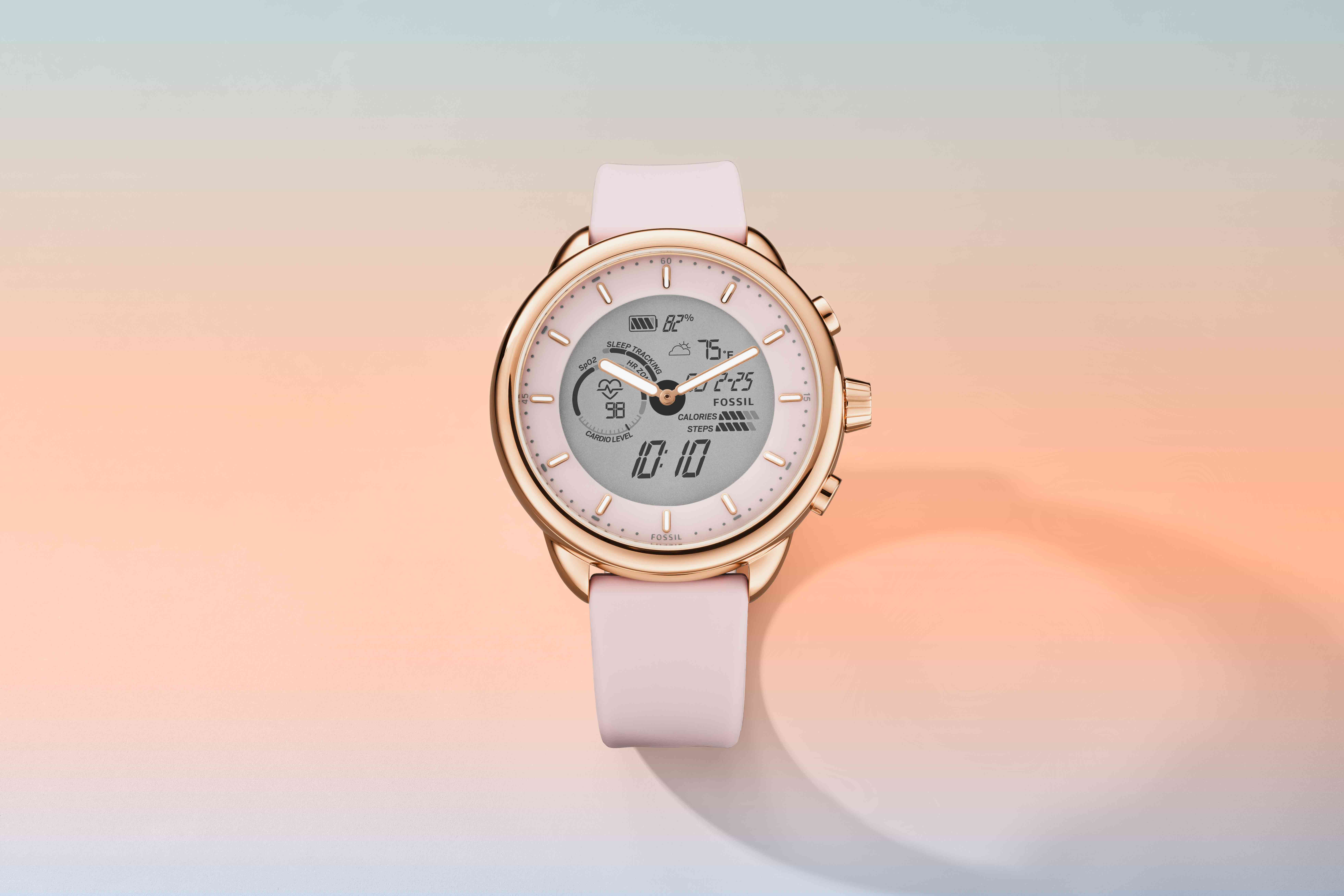 フォッシル、「Gen 6 ハイブリッドスマートウォッチ」にウェルネス