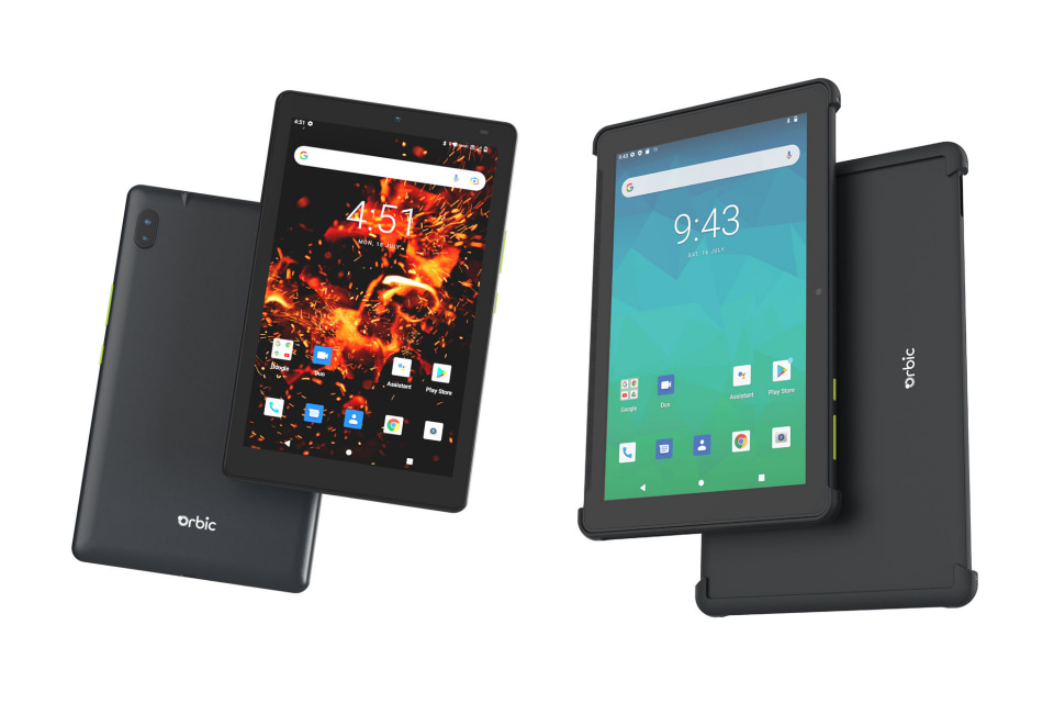 Orbic（オルビック）」の4Gタブレット「TAB8 4G」、「TAB10R 4G」が