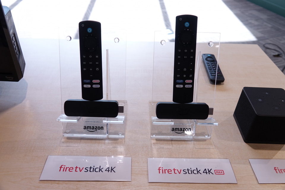 18日発売の「Fire TV Stick 4K/4K Max」クイックフォトレビュー