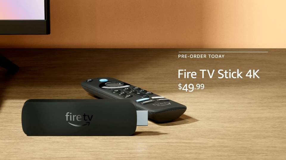 AmazonからWi-Fi 6E対応の「Fire TV Stick 4K Max」、「Fire TV Stick