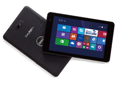 デルとヤマダ電機、国内初のLTE対応8型Windowsタブレット - PC Watch